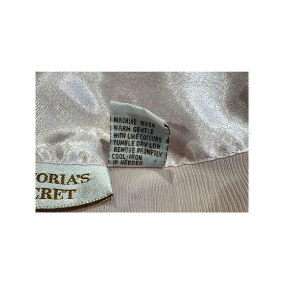 VICTORIA'S SECRET Gold Label Petal Pink Kimono Robe One Size Fits All - Picture 6 of 6